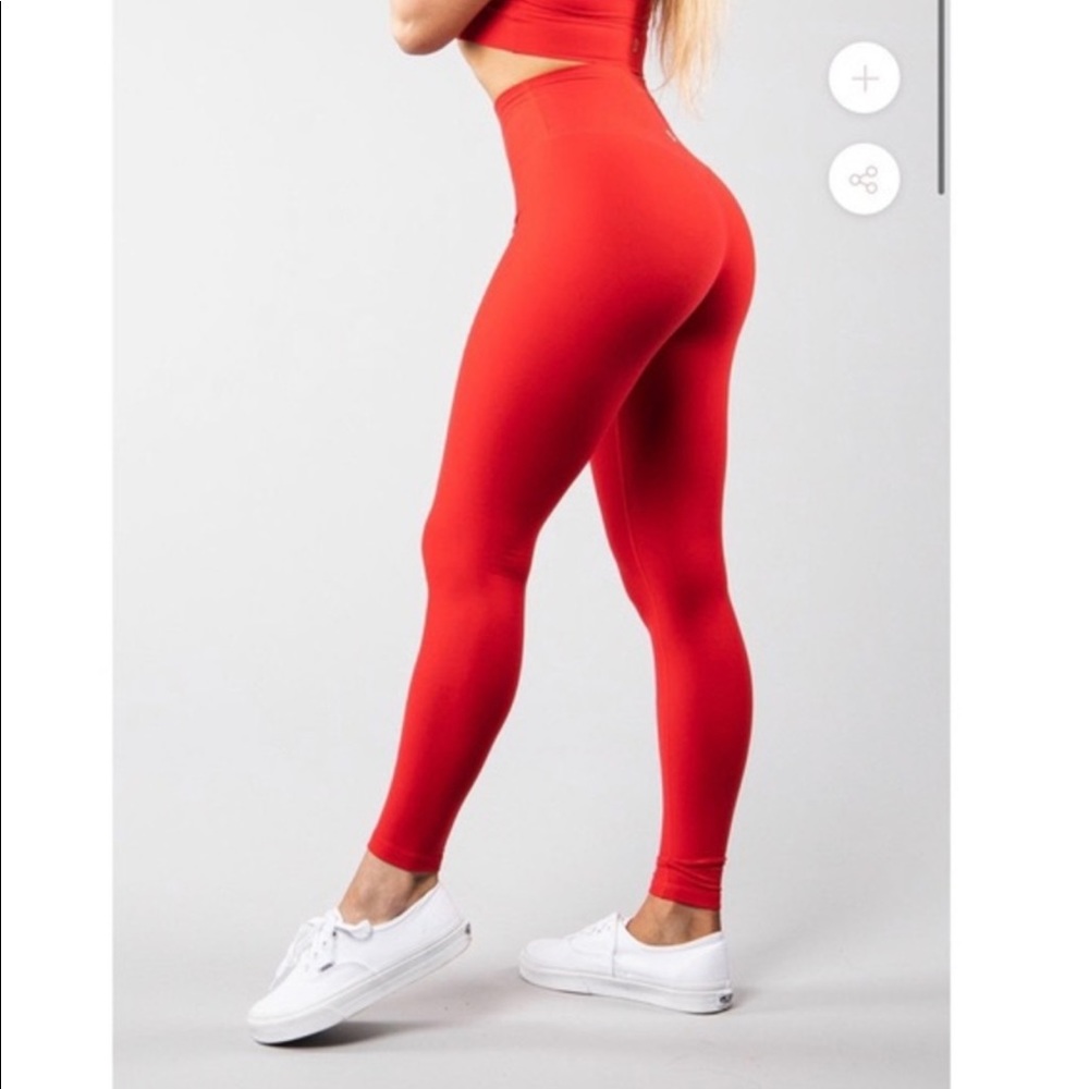 BuffBunny Rosa Leggings - Salsa